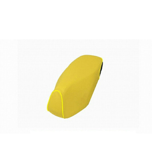 Domestic Seat Cover Embossed Yellow Rear: Black/Yellow Piping Reupholstery Type Dunk (AF74)