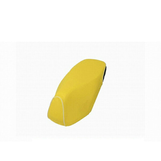 Domestic Seat Cover Embossed Yellow Rear: Black/White Piping Recover Type Dunk (AF74)