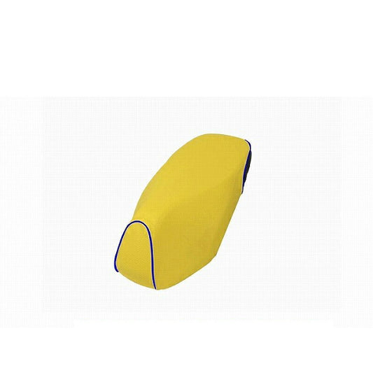 Domestic Seat Cover Embossed Yellow Rear: Black/Blue Piping Reupholstering Type Dunk (AF74)