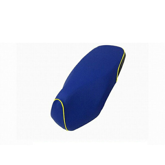 Domestic Seat Cover Embossed Blue Rear: Black/Yellow Piping Reupholstery Type Dunk (AF74)