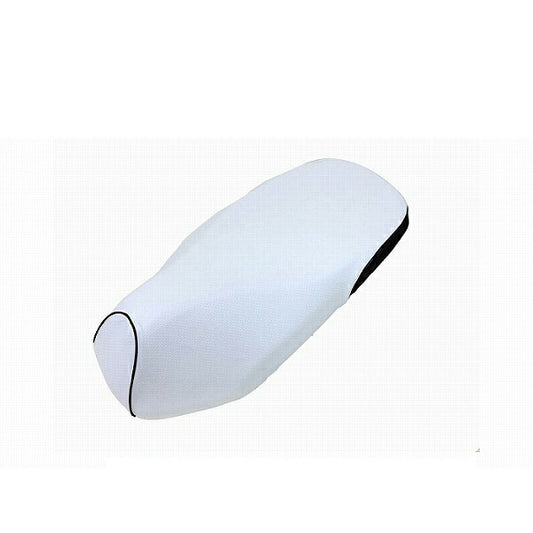 Domestic Seat Cover Embossed White Rear: Black/Black Piping Replacement Type Dunk (AF74)