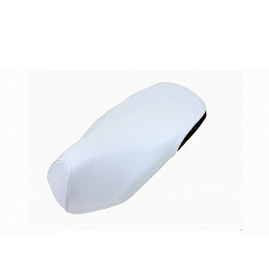 Domestic Seat Cover Embossed White Rear: Black/White Piping Recover Type Dunk (AF74)