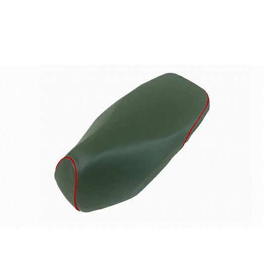 Domestic Seat Cover, Dark Green/Red Piping, Reupholstery Type, Dunk (AF74)