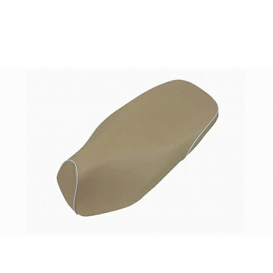 Domestic Seat Cover Beige/White Piping Upholstery Type Dunk (AF74)