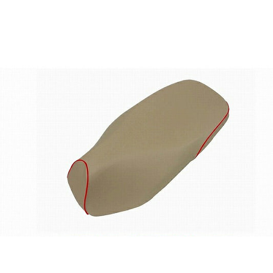 Domestic seat cover, beige/red piping, replacement type, Dunk (AF74)