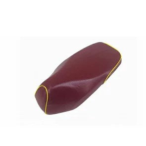 Domestic Seat Cover Wine Red / Yellow Piping Reupholstery Type Dunk (AF74)