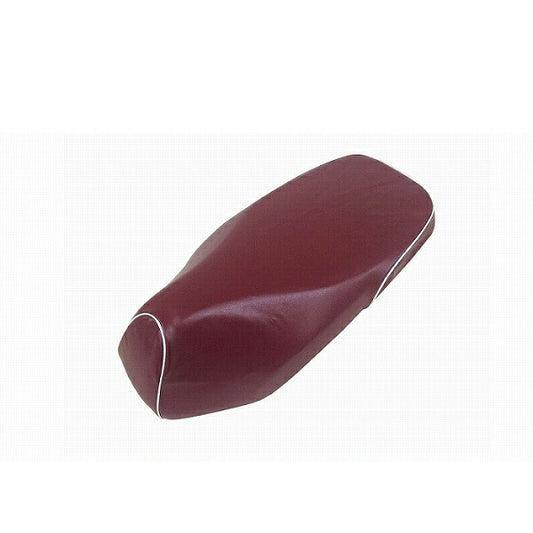 Domestic Seat Cover Wine Red / White Piping Reupholstery Type Dunk (AF74)