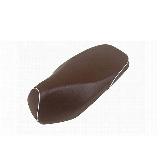 Domestic Seat Cover Brown/White Piping Reupholstering Type Dunk (AF74)