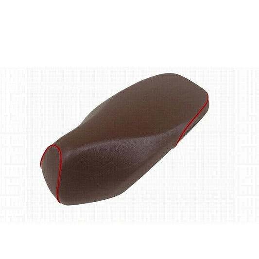 Domestic Seat Cover, Brown/Red Piping, Reupholstery Type for Dunk (AF74)
