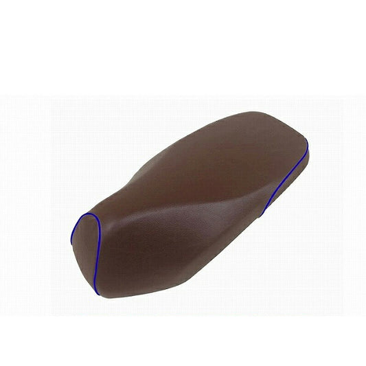 Domestic Seat Cover Brown/Blue Piping Reupholstery Type Dunk (AF74)