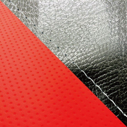 Domestic Seat Cover, Reupholstery Type, Black/Embossed Red (Two-tone)/Clear Stitching for MT-09/FZ-09