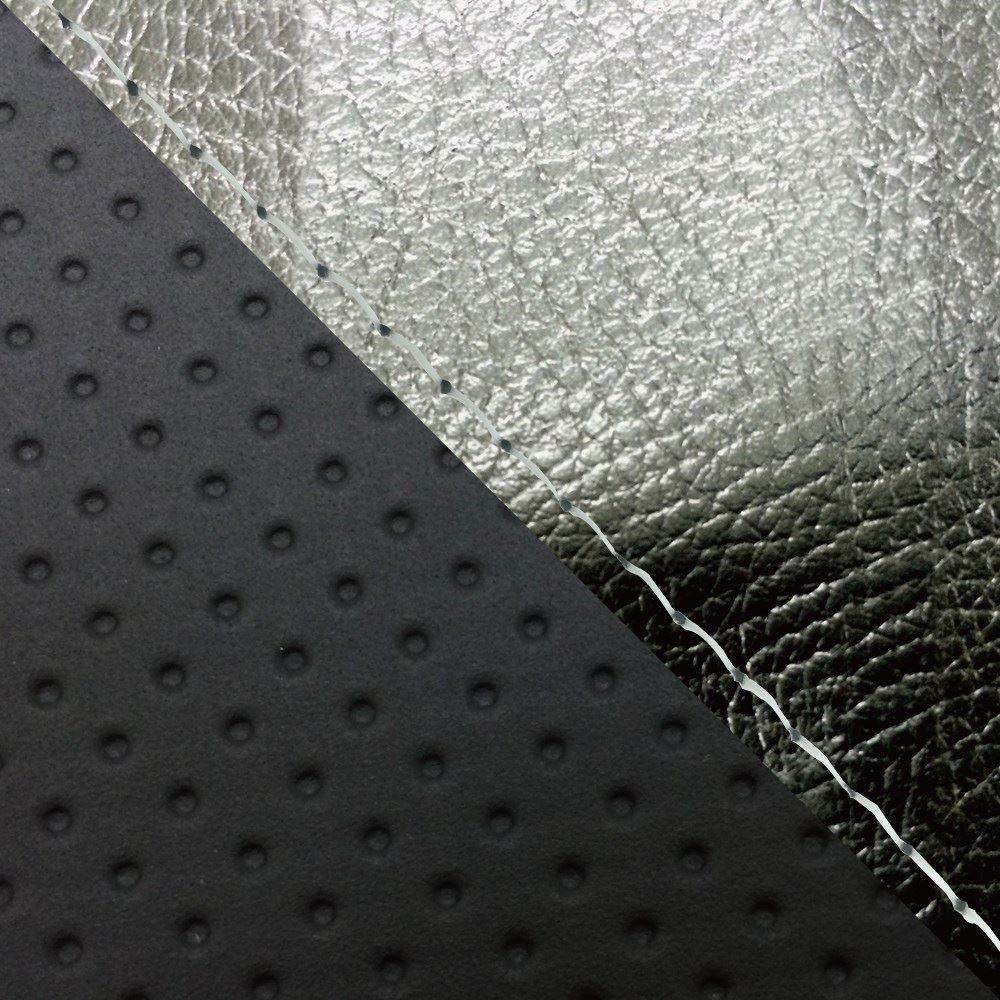 Domestic Seat Cover Replacement Type Black/Embossed Black (Two-Tone)/Clear Stitch MT-09/FZ-09