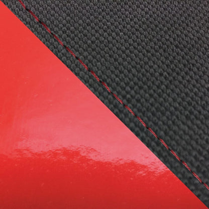 Domestic Seat Cover, Reupholstery Type, Suberanu Black/Red (Two-tone)/Red Stitching for MT-09/FZ-09