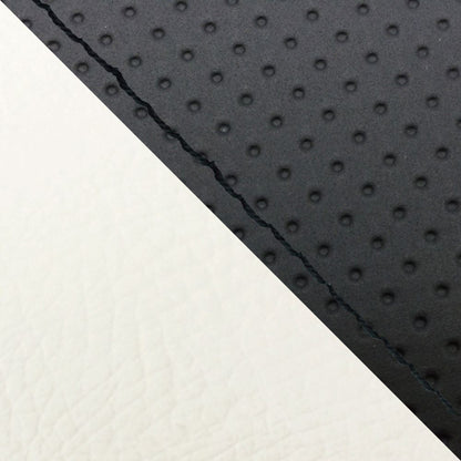 Domestic Seat Cover - Reupholstering Type Embossed Black/White (Two-Tone)/Black Stitching MT-09/FZ-09