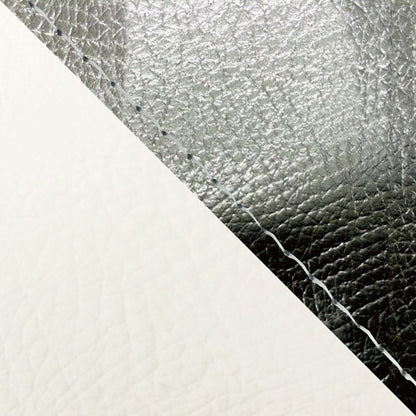 Domestic Seat Cover Reupholstery Type Black/White (Two-tone)/Clear Stitch YZF-R1 Double (Rear)