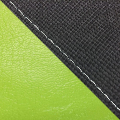 Domestic Seat Cover Replacement Type - Black Svelane / Lime Green (Two-Tone) / Clear Stitching YZF-R1 Double (Rear)