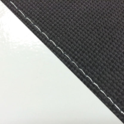 Domestic Seat Cover, Reupholstering Type, Suberanu Black / Enamel White (Two-Tone) / Clear Stitching, YZF-R1 Double (Rear Side)
