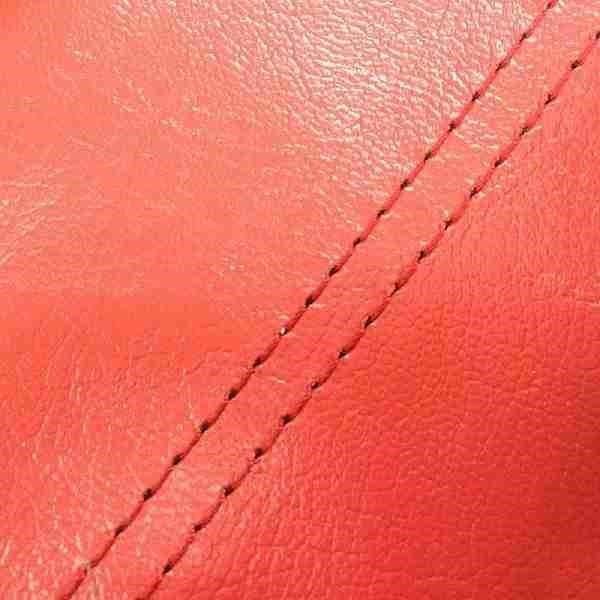 Domestic Seat Cover Replacement Type Red/Red Double Stitch FZ1 Fazer (10~) Single (Front Side)