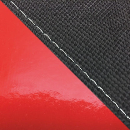 Domestic Seat Cover Reupholstering Type: Svelana Black/Enamel Red (Two-tone)/Clear Stitch for FZ1 Fazer (2010~) Single (Front Side)