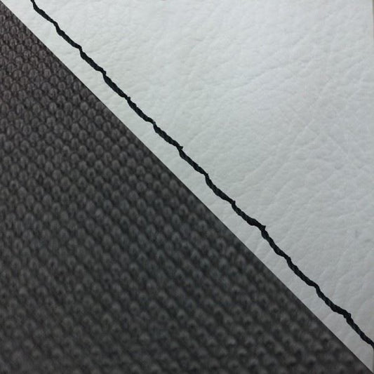 国産シートカバー 張替タイプ グレー・スベラーヌブラック(ツートン)/黒ステッチ グロム(13年～15年) JC61前期