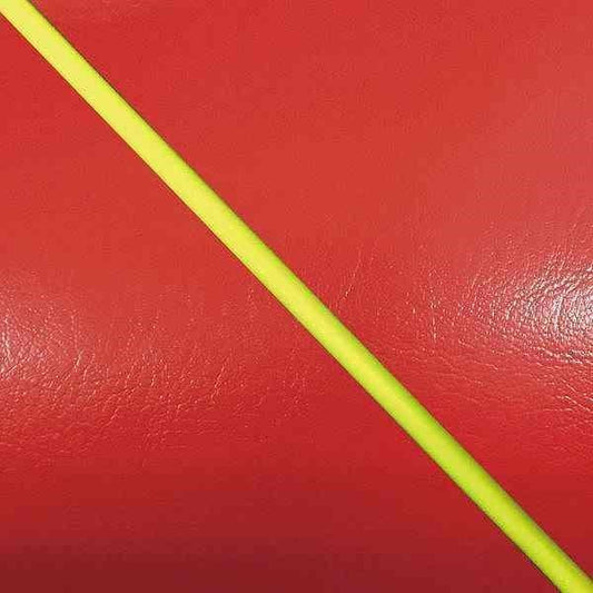 Domestic Seat Cover, Reupholstering Type, Red/Yellow Piping, Hunter Cub (CT110)