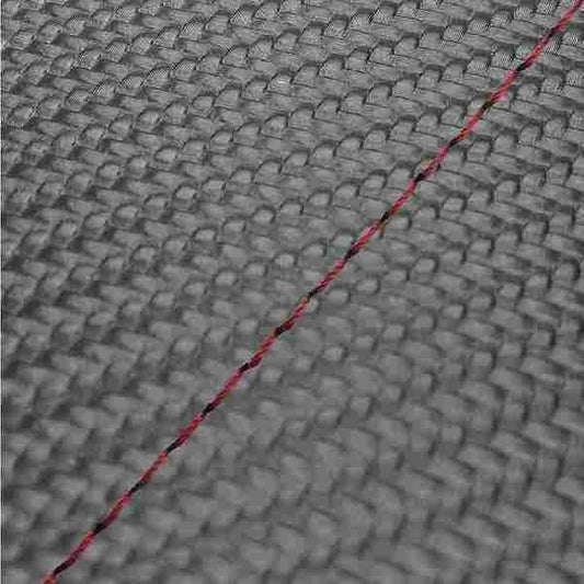 Domestic Seat Cover Replacement Type Carbon Black/Red Stitch Cross Cub (JA10/CC110)