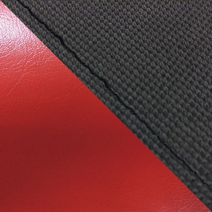 Made-in-Japan Seat Cover, Reupholstery Type, Suberanu Black/Red (Two-Tone)/Black Stitch, CBR1000RR, Single (Front Side)
