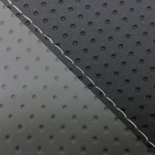 Domestic Seat Cover Recovering Type Embossed Black / Embossed Gray (Two-Tone) / Clear Stitching CBR1000RR Single (Front Side)