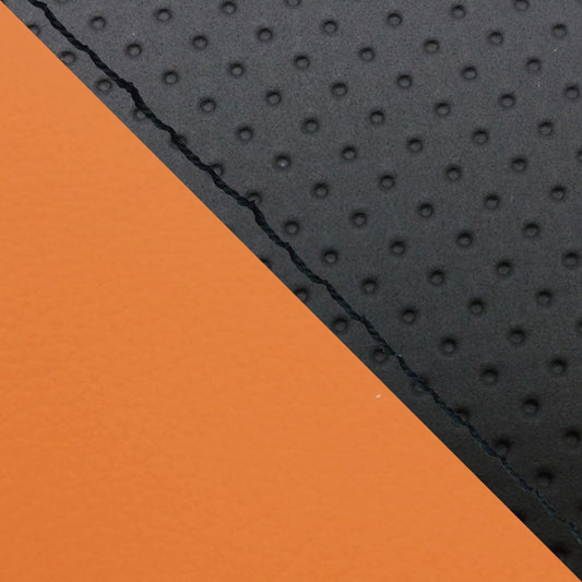 Domestic Seat Cover Reupholstery Type Embossed Black/Orange (Two-tone)/Black Stitching CBR1000RR Single (Front)