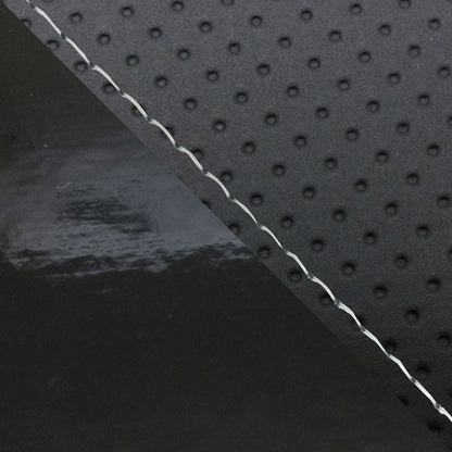 Domestic Seat Cover, Reupholstering Type, Embossed Black/Enamel Black (Two-tone)/Clear Stitch, CBR1000RR Single (Front Side)