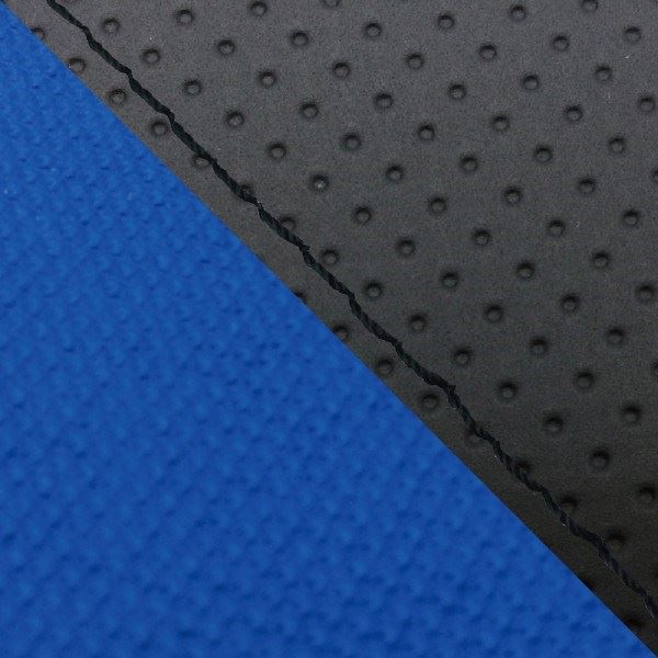 Domestic Seat Cover Reupholstery Type Embossed Black/Slab Blue (Two-tone)/Black Stitch CBR1000RR Double (Rear Side)
