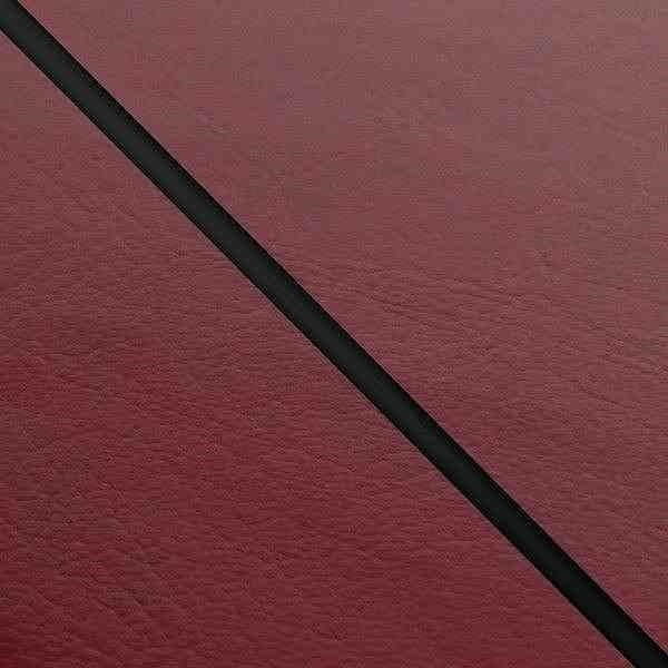Domestic Seat Cover, Reupholstery Type, Wine Red/Black Piping, DJ-1 RR (AF19)