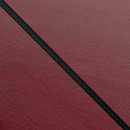 Domestic Seat Cover, Reupholstery Type, Wine Red/Black Piping, DJ-1 RR (AF19)