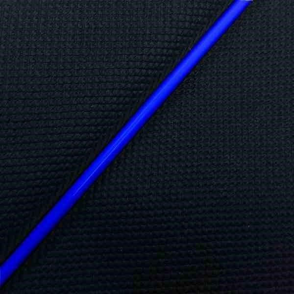 国産シートカバー 張替タイプ スベラーヌブラック/青パイピング リード50SS