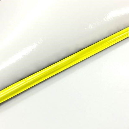 国産シートカバー 張替タイプ エナメルホワイト/黄色パイピング リード50SS