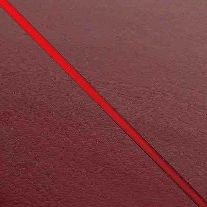 Domestic Seat Cover Reupholstery Type Wine Red/Red Piping Lead 80SS
