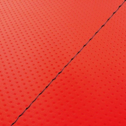 Domestic Seat Cover Replacement Type Full Embossed Red/Red Stitch Lead 80SS