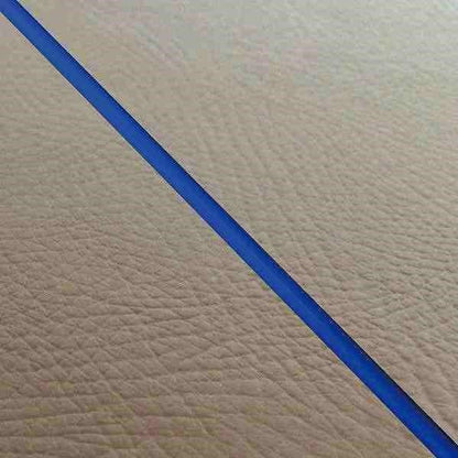 Domestic Seat Cover, Reupholstery Type, Brown/Blue Piping, Lead 80SS