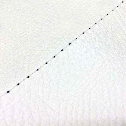 Domestic Seat Cover Replacement Type White/Clear Stitch Cygnus D (4TG/4KP)