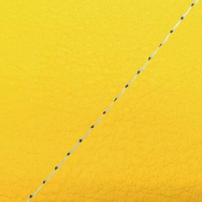 Domestic seat cover, re-upholstery type, yellow/clear stitch, Lead 100 (JF06)