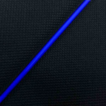 国産シートカバー 張替タイプ スベラーヌブラック/青パイピング シグナスX(SE12J)台湾仕様