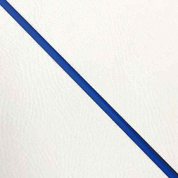 国産シートカバー 張替タイプ 白/青パイピング ロードパル
