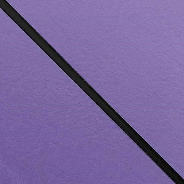 Domestic Seat Cover, Reupholstering Type, Purple/Black Piping, Roadpal