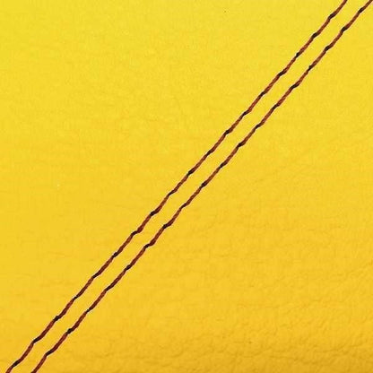 Domestic Seat Cover Replacement Type Yellow/Red Double Stitch Road Pal