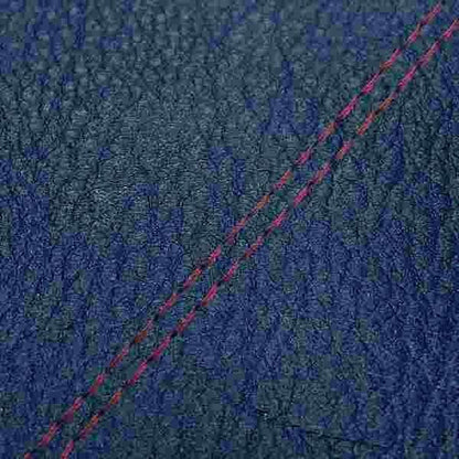 Domestic Seat Cover, Reupholstery Type, Navy/Red Double Stitch, Road Pal