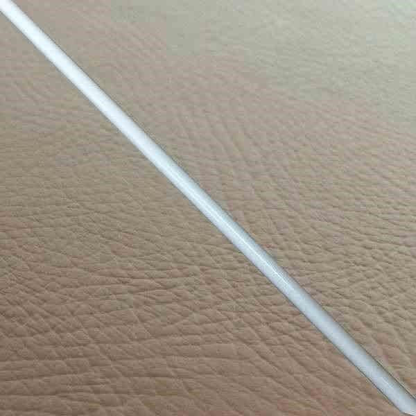 Domestic Seat Cover, Reupholstery Type, Brown/White Piping, Roadpal