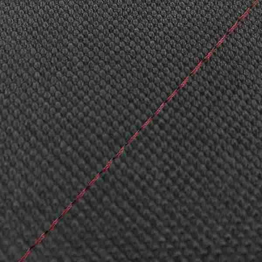 国産シートカバー 張替タイプ スベラーヌブラック/赤ステッチ ベンリー(CL50)