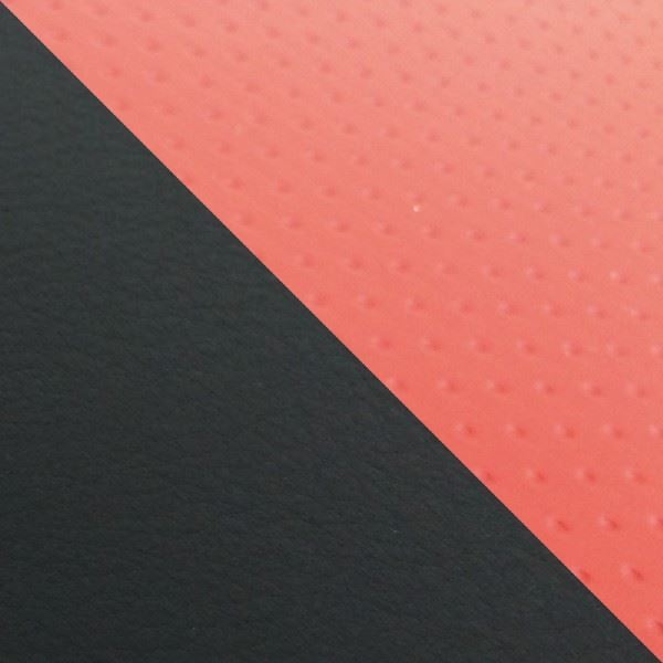 Domestic Seat Cover Replacement Type Embossed Red and Black (Two-Tone) Serow 225W (4JG)