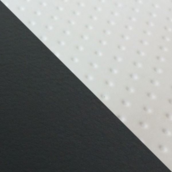 Domestic Seat Cover Upholstery Type Embossed White/Black (Two-tone) Serow 225W (4JG)