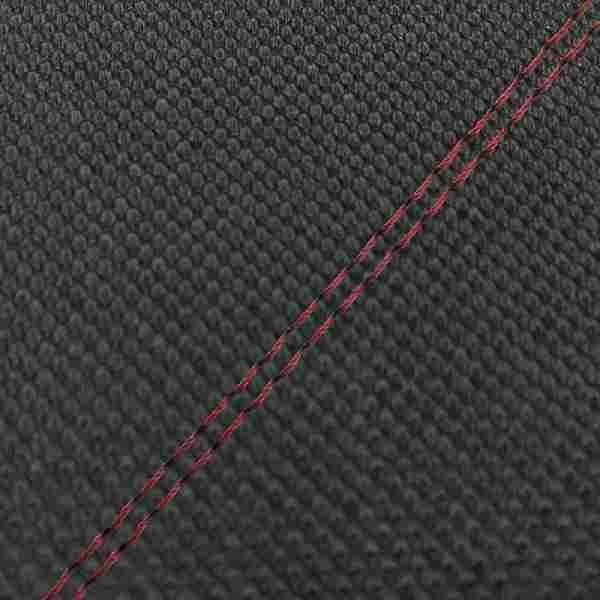 国産シートカバー 張替タイプ スベラーヌブラック/赤ダブルステッチ セロー225W(4JG)